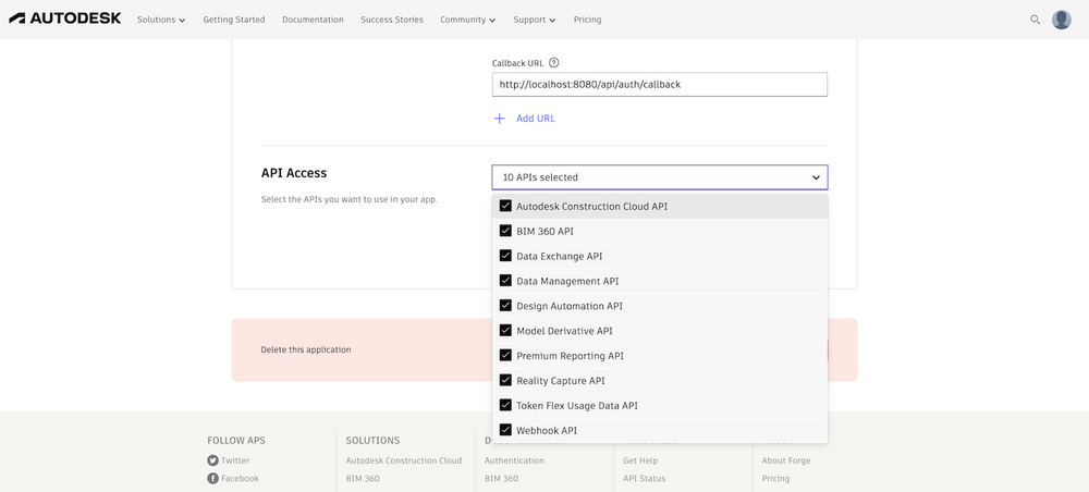 Getting Started | Autodesk Platform Services Tutorials